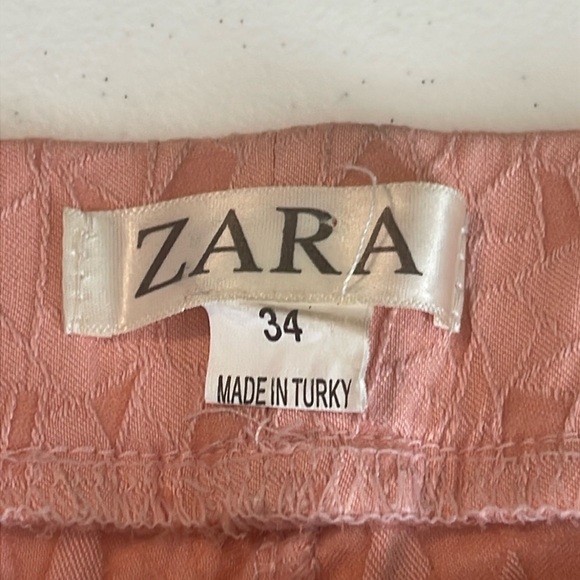 ZARA Skinny Pants w/ Design Size 34 - Picture 3 of 4